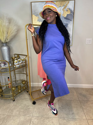 💼 The “Get It Done & Look Cute” Midi Dress – Neutral Chic for Everyday Slay
