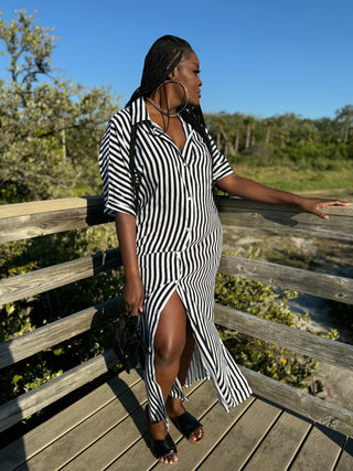 maxi dress long dress strip dress button down dress sexy dress shirt dress