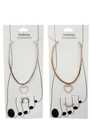 Heart Anklet