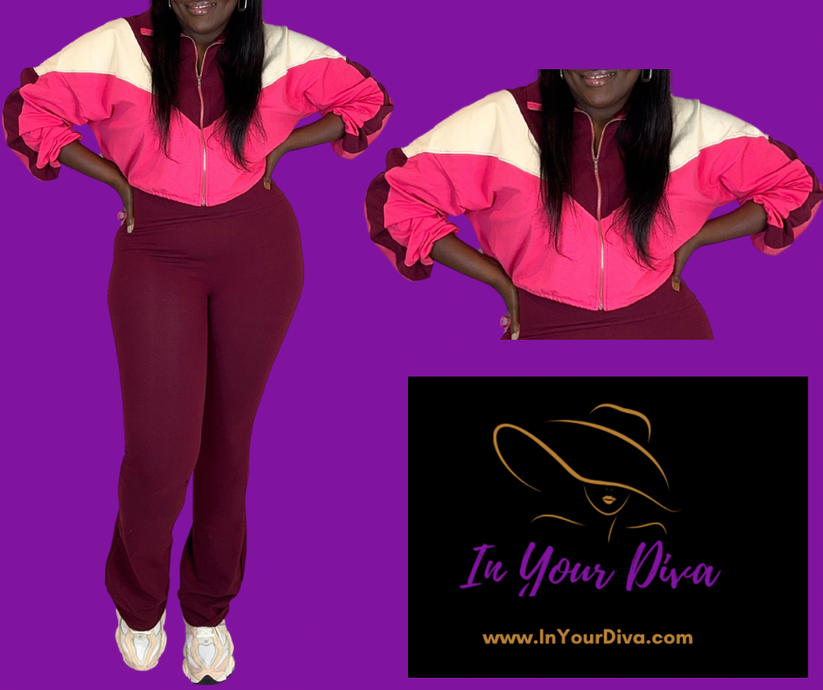 Color block lounge set 2025