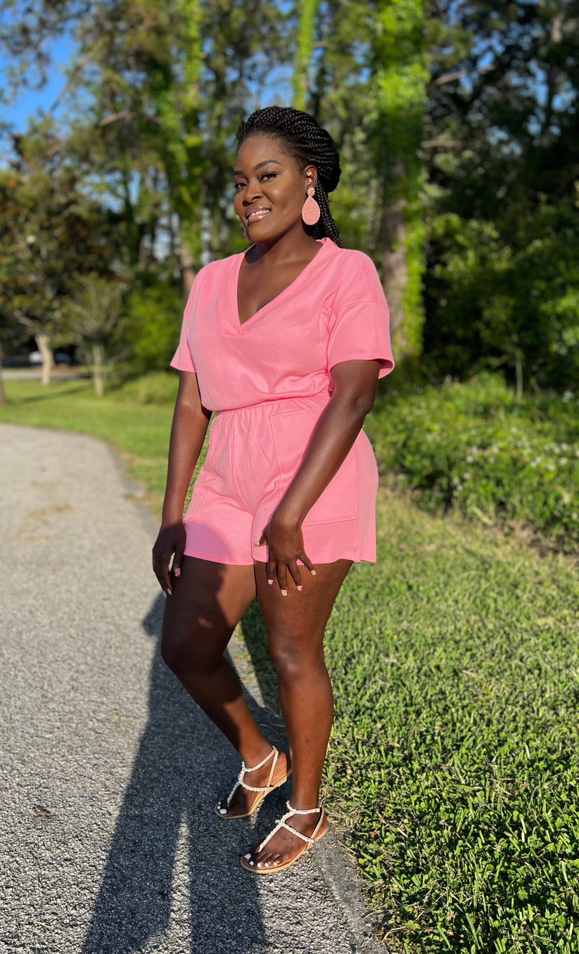 Pink All Around Romper